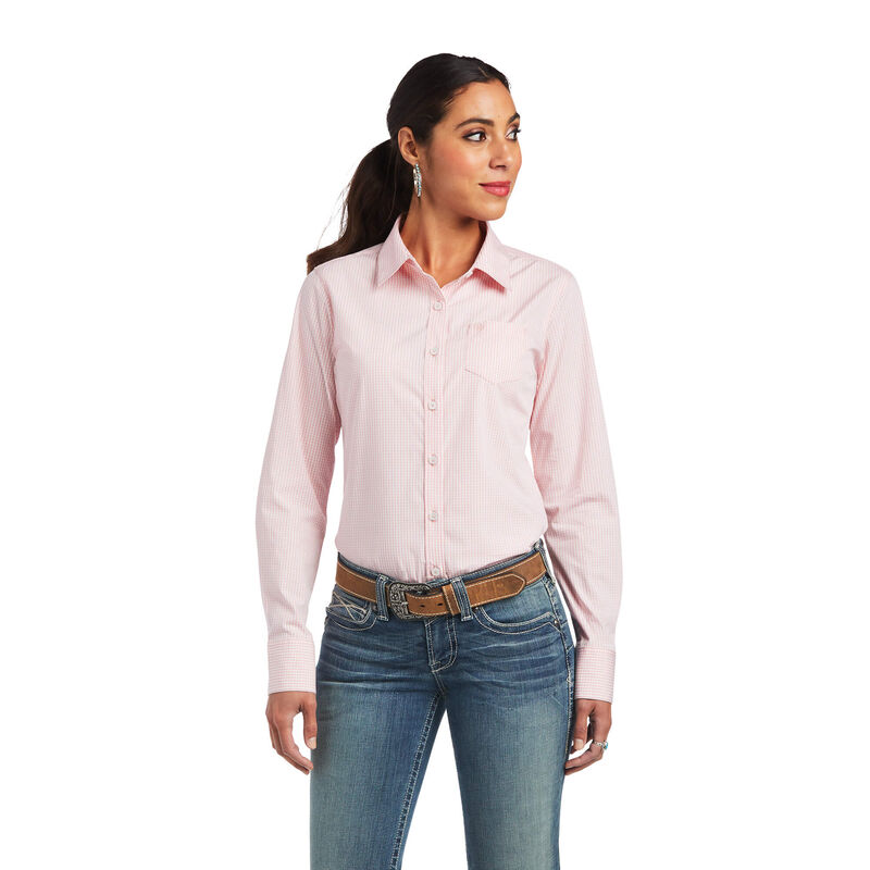 Blusas Ariat Kirby Stretch Rosas Claro Mujer - Chile 378-KQNRDB